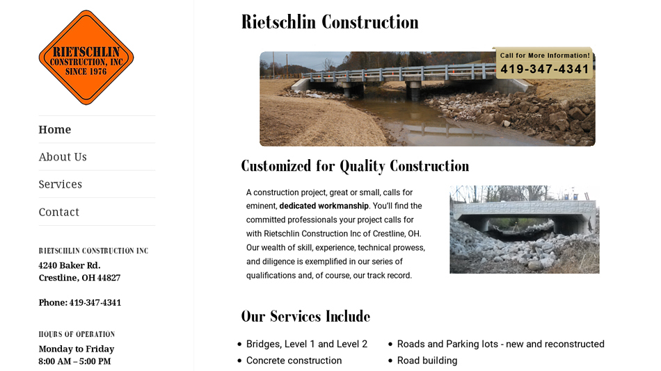 Rietschlin Construction Inc.