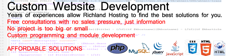 Custom Web Programming